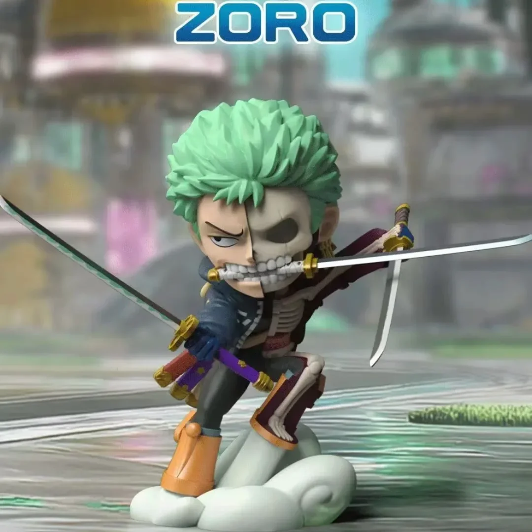 Nouveau véritable puissant Jaxx Luffy Seafaring la neuvième série boîte aveugle jouet Figurines boîte mystère amusant cadeau d'anniversaire