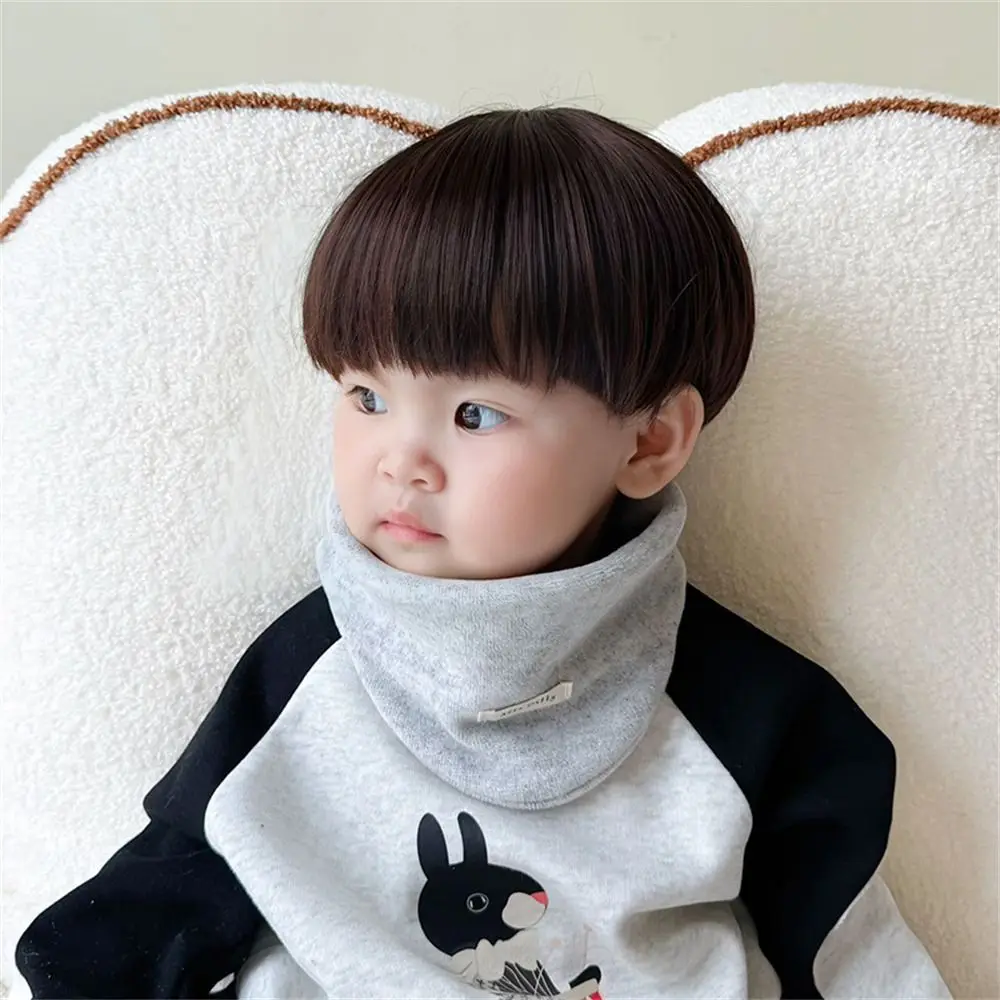 Cute Velvet Thick Kids Scarf Cold-proof Soft Warm Scarves Neck Ring Infant