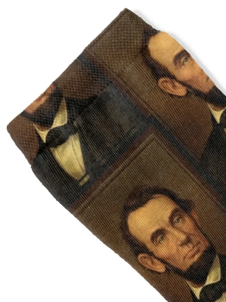 Abraham Lincoln bust portrait Socks Sports winter Man Socks Women's