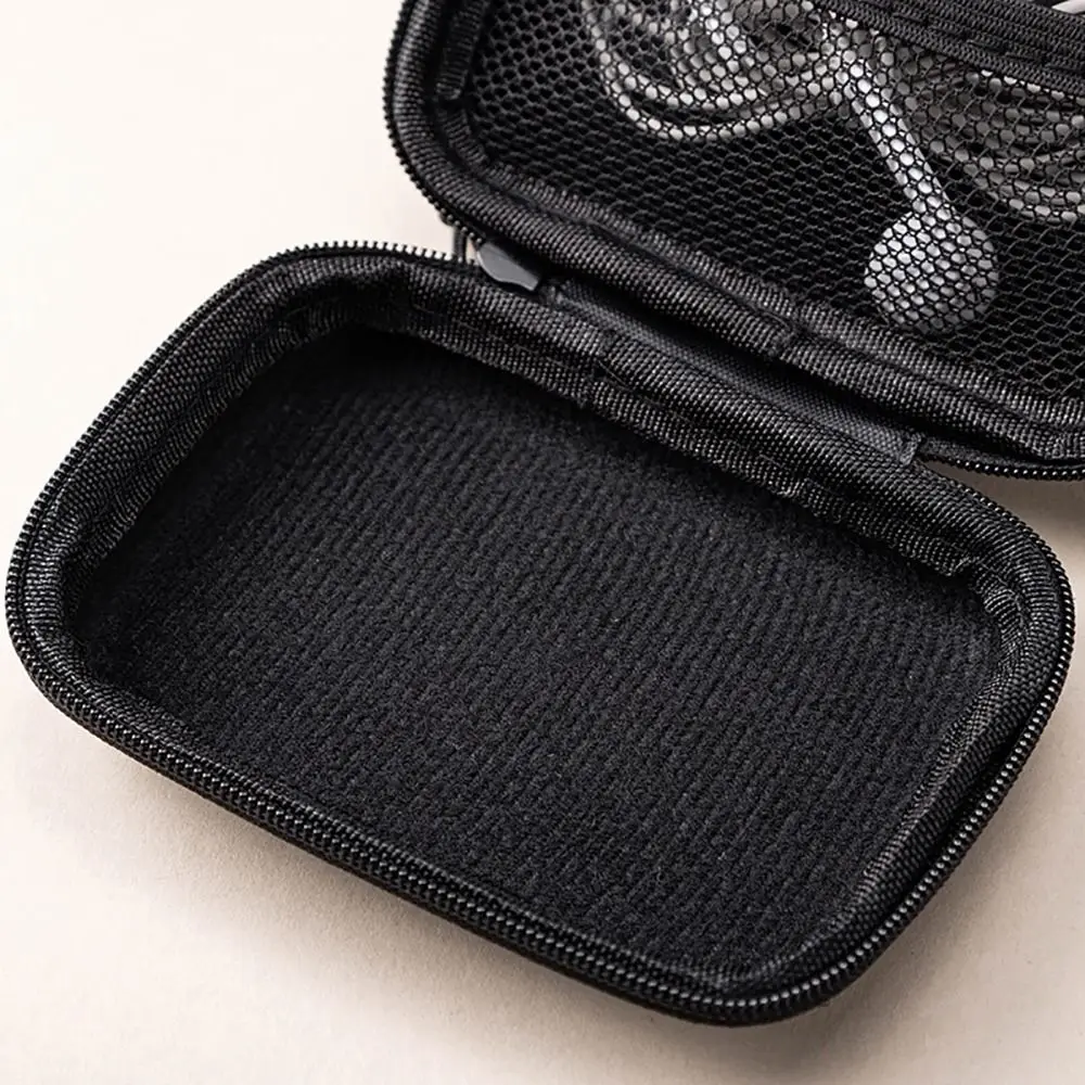 1Pcs Earphone/Phone/Charging Cable EVA Storage Bag For Airpod Portable Zipper Earphone Case Digital Accessories Mini