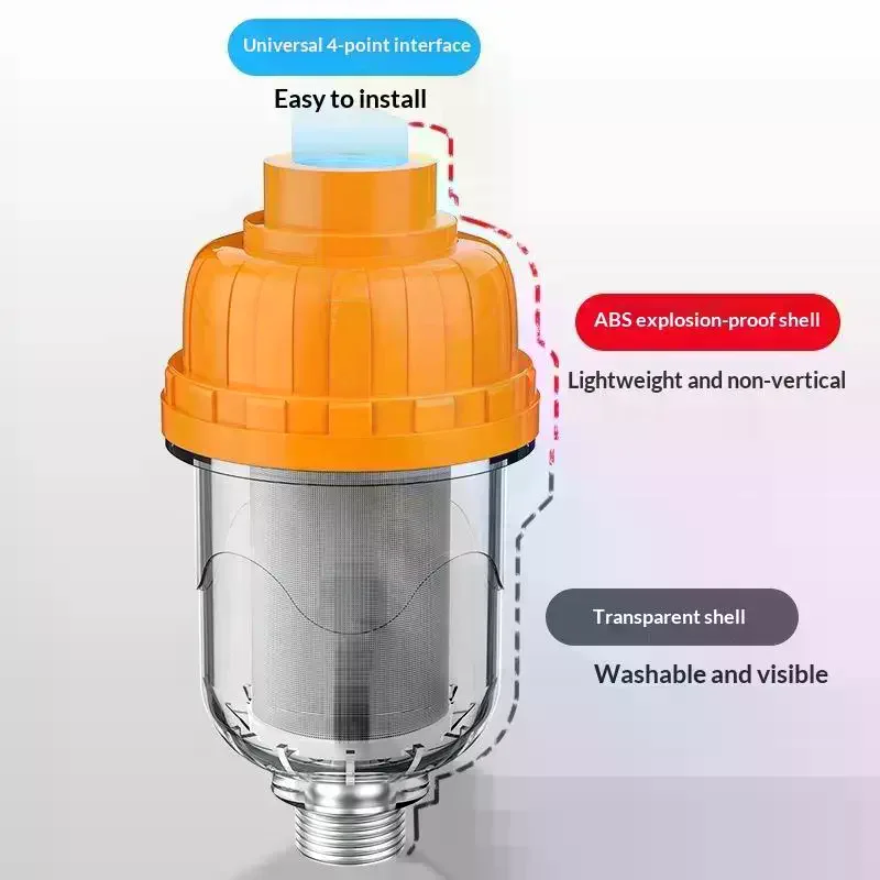 Durable Stainless Pre Filter Purifier Output Pre-filter Purifier Filter Universal Faucet Filter Water Heater Shower Head
