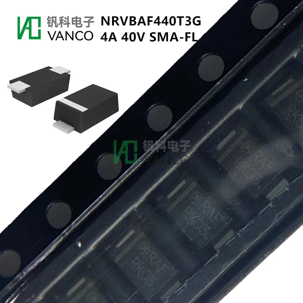 Kit Transistor 20 pezzi diodo muslimatico SCHOTTKY 4A 40V SMA-FL In Sctock