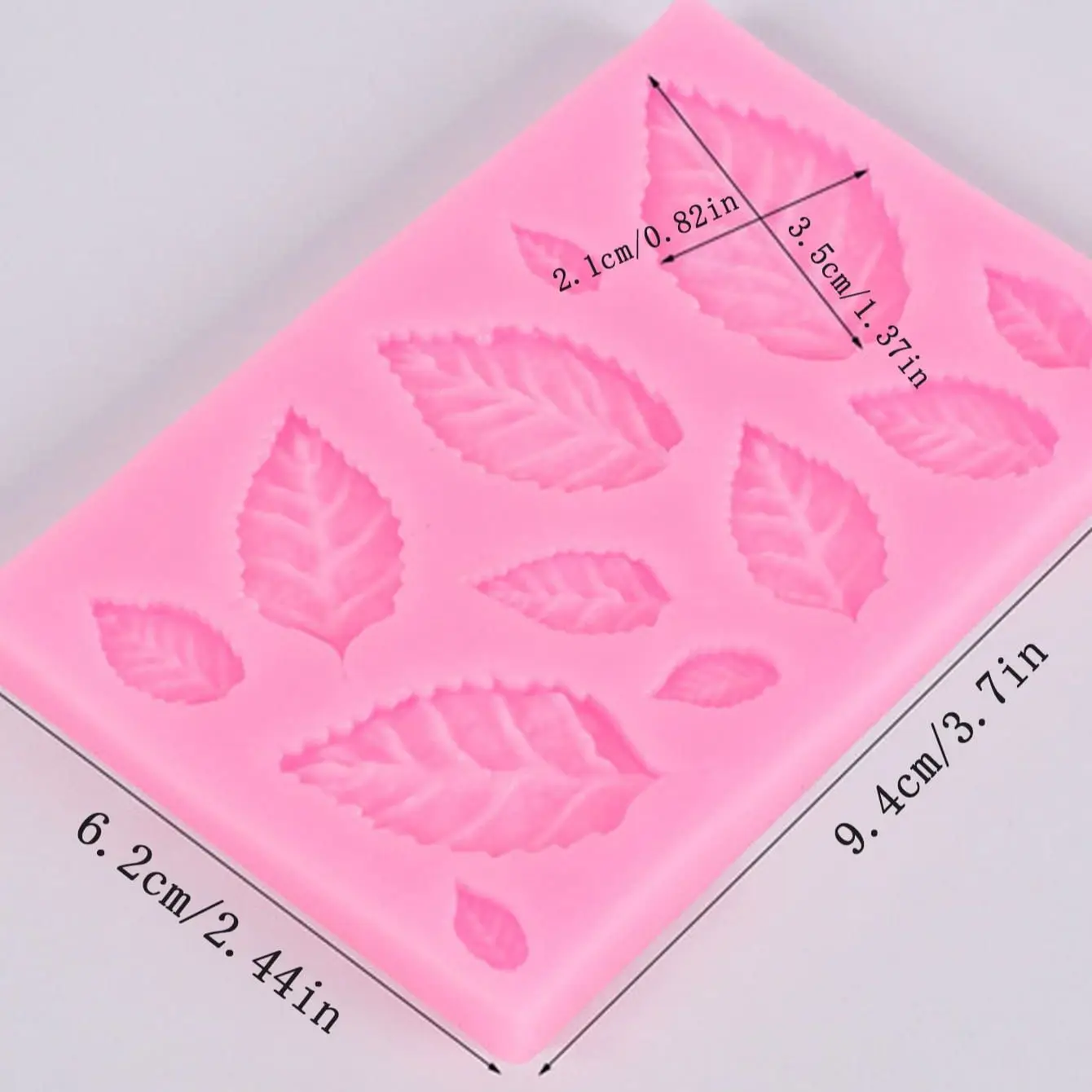 DIY Cake Baking Decoration Leaf Silicone Mold Fondant Cake Kitchen Baking Tools Chocolate Mold Plant Leaf Silicone Mold