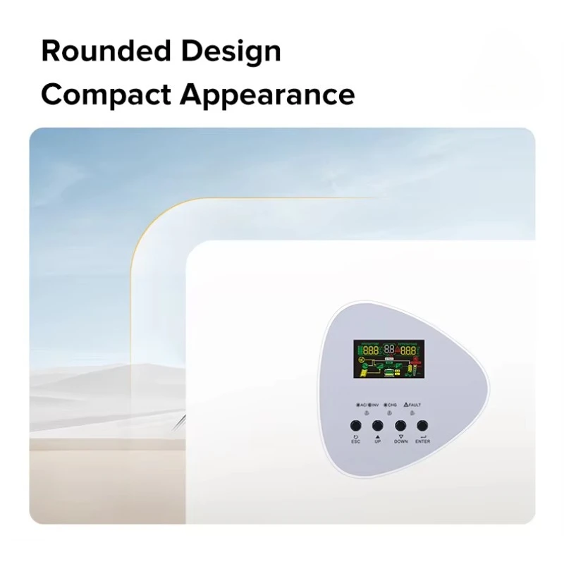 

High Frequency 3KW Off Grid Inverter 24v 48v Solar Inverter 40~ 500v Wide PV Input with MPPT Charge Controller