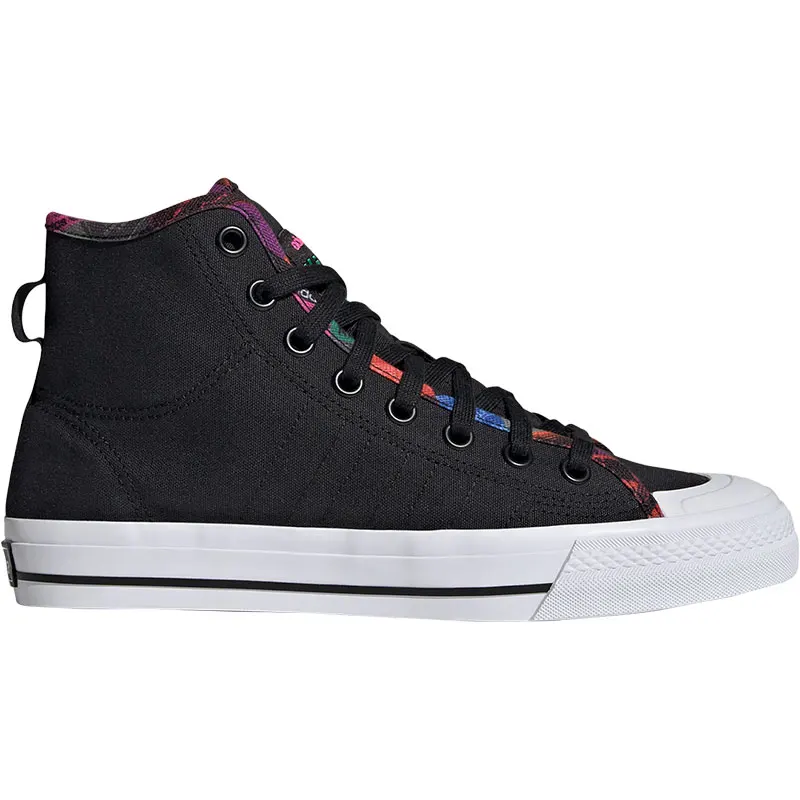 Adidas genuine clover NIZZA HI RF splicing men's and women's high top casual shoes GX2713