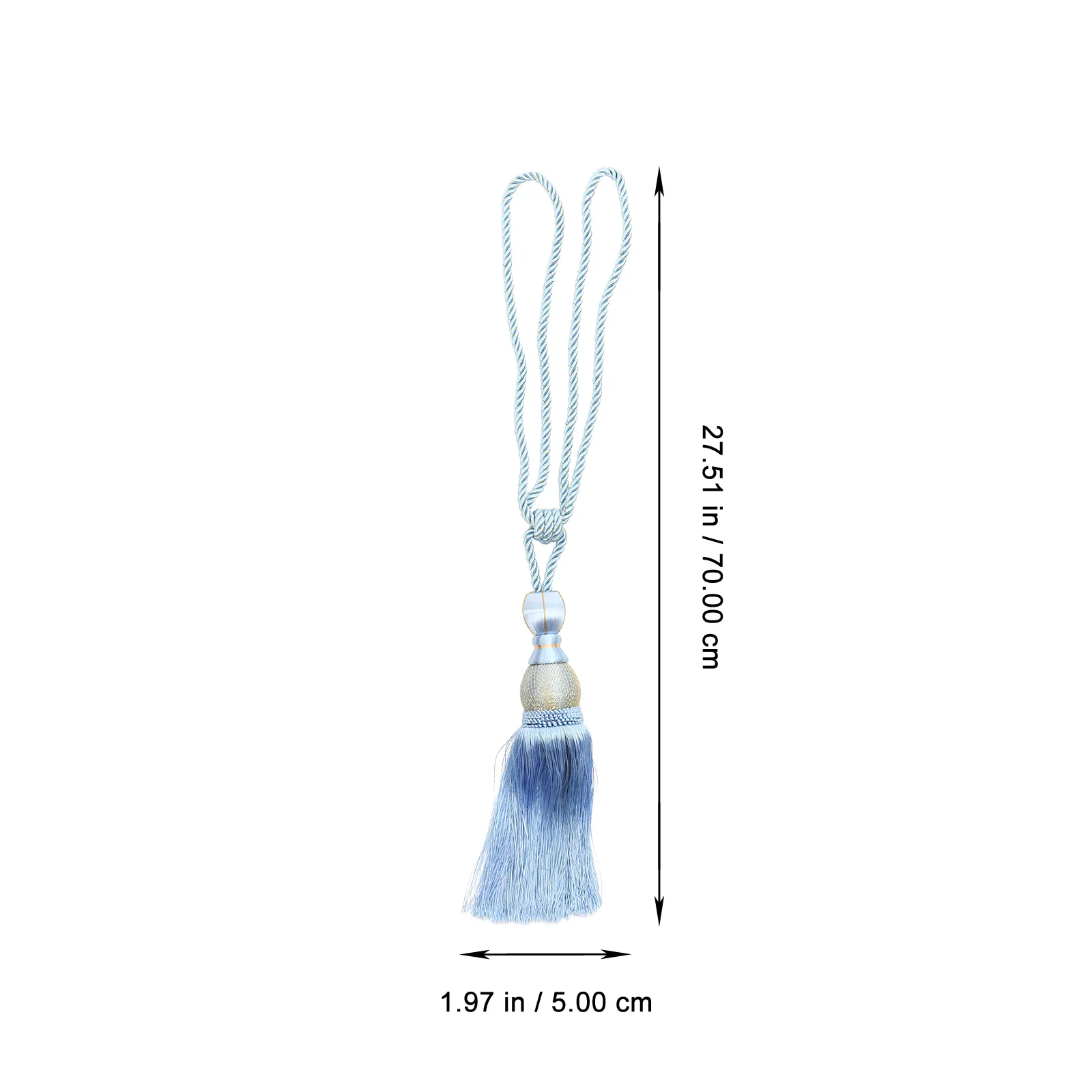 

2pcs Tennis Ball Tassel Trim Curtain Accessories Diy Decorative Pendant For Home Crafts Cushions Throws Sofa Wear-Resistant