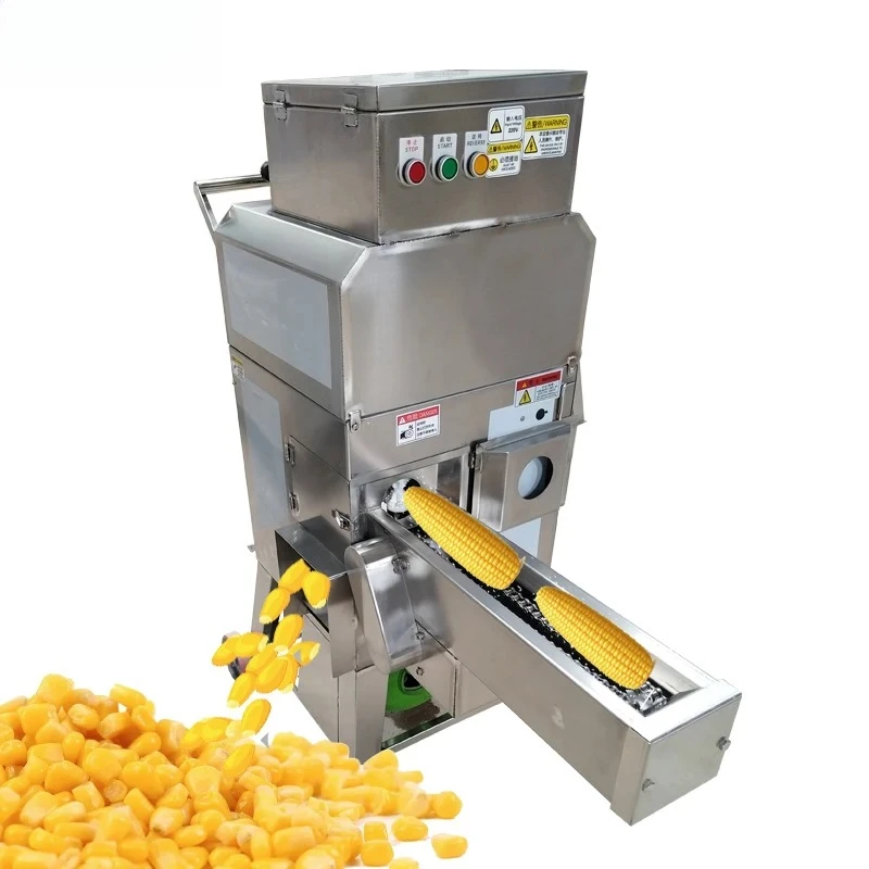 Fresh Corn Industry  Automatic Electric Maize Corn Thresher Machine Fast Fresh 2025 New model