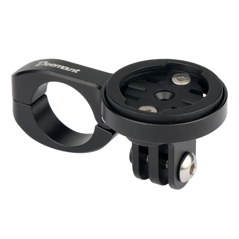 AliExpress DEEMOUNT Deemount Bicycle Computer Holder Stand TT Handlebar Speedometer Mount Incl. 3 Adapters for GARMIN Bryton Wahoo Fits GoPro Camera