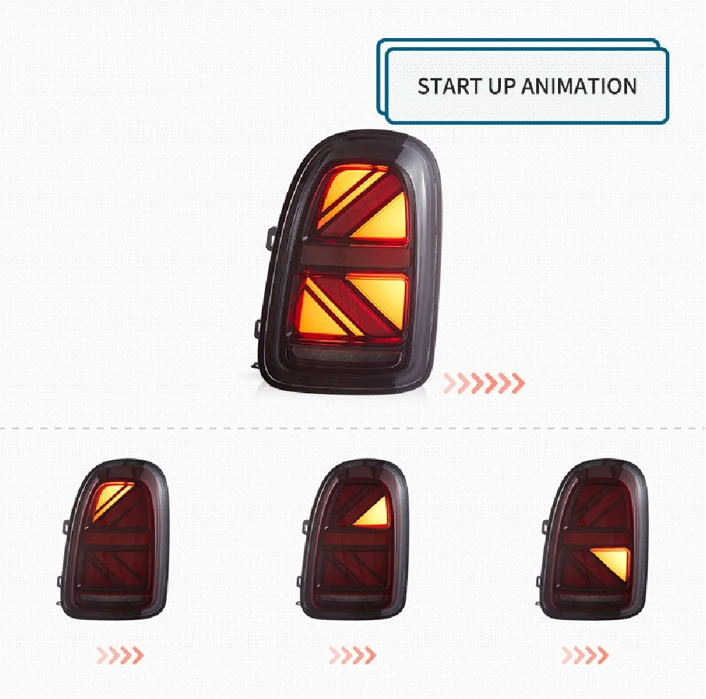 Großhandel VOLL LED Rücklicht Rücklicht Sequentielle Blinker 2017-2023 Rückleuchten für BMW Mini Countryman F60