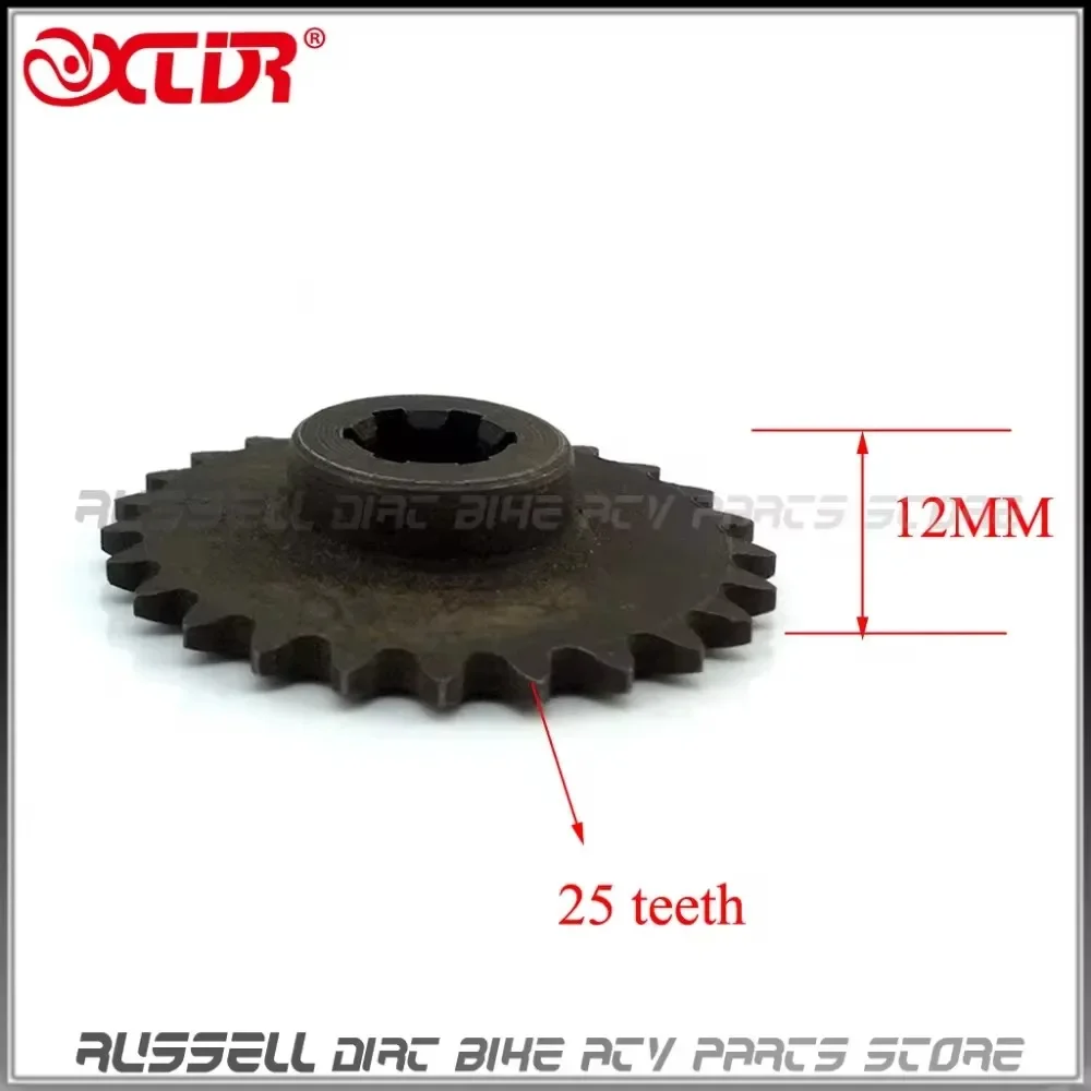 AliExpress RRSMOTO 49CC ENGINE 25T 25H Drive Gear Sprocket FOR Chain 2 Stroke Engine Gear Box Transmission  bike Petrol Scooter mini Pocket