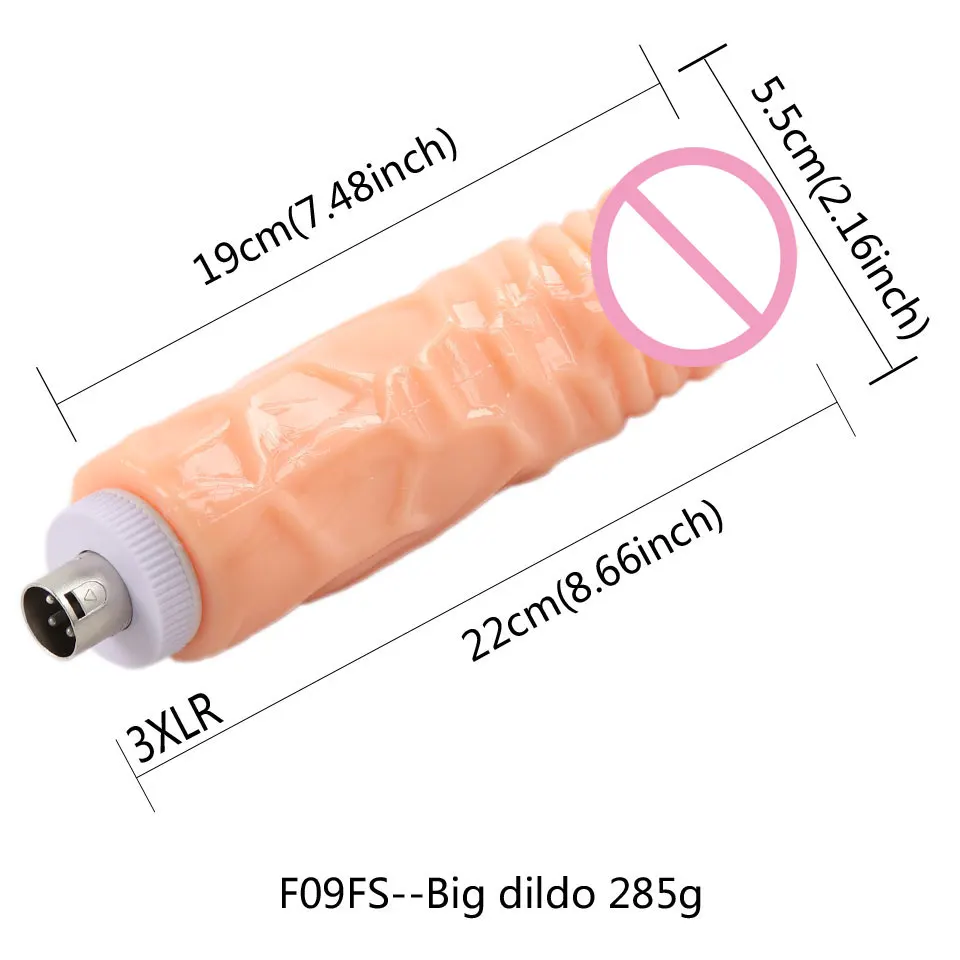 FREDORCH Realistic Penis Medical Silicone Material Dildo Womens Masturbation Device Sex Toy 3XLR Connector Accessories