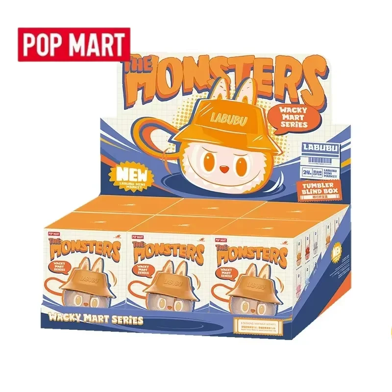 POP MART THE MONSTERS WACKY MART Series taza de acompañamiento caja misteriosa caja ciega genuina bolsa adivina adorno figuritas decoración del hogar