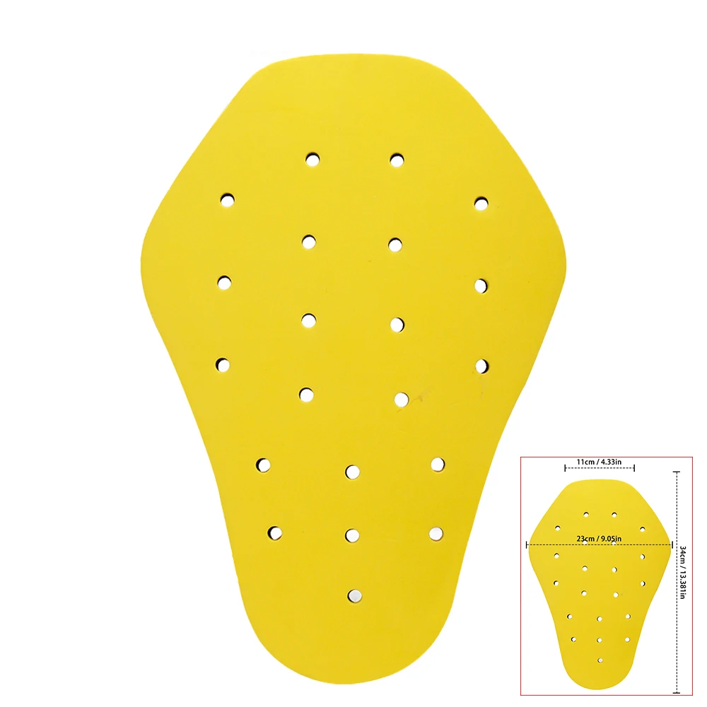 حماية خلفية للدراجة النارية، مضادة للسقوط، حماية خلفية مضادة للتصادمات على الطرق الوعرة، درع ركوب الدراجات النارية مناسب لجميع السترات #3