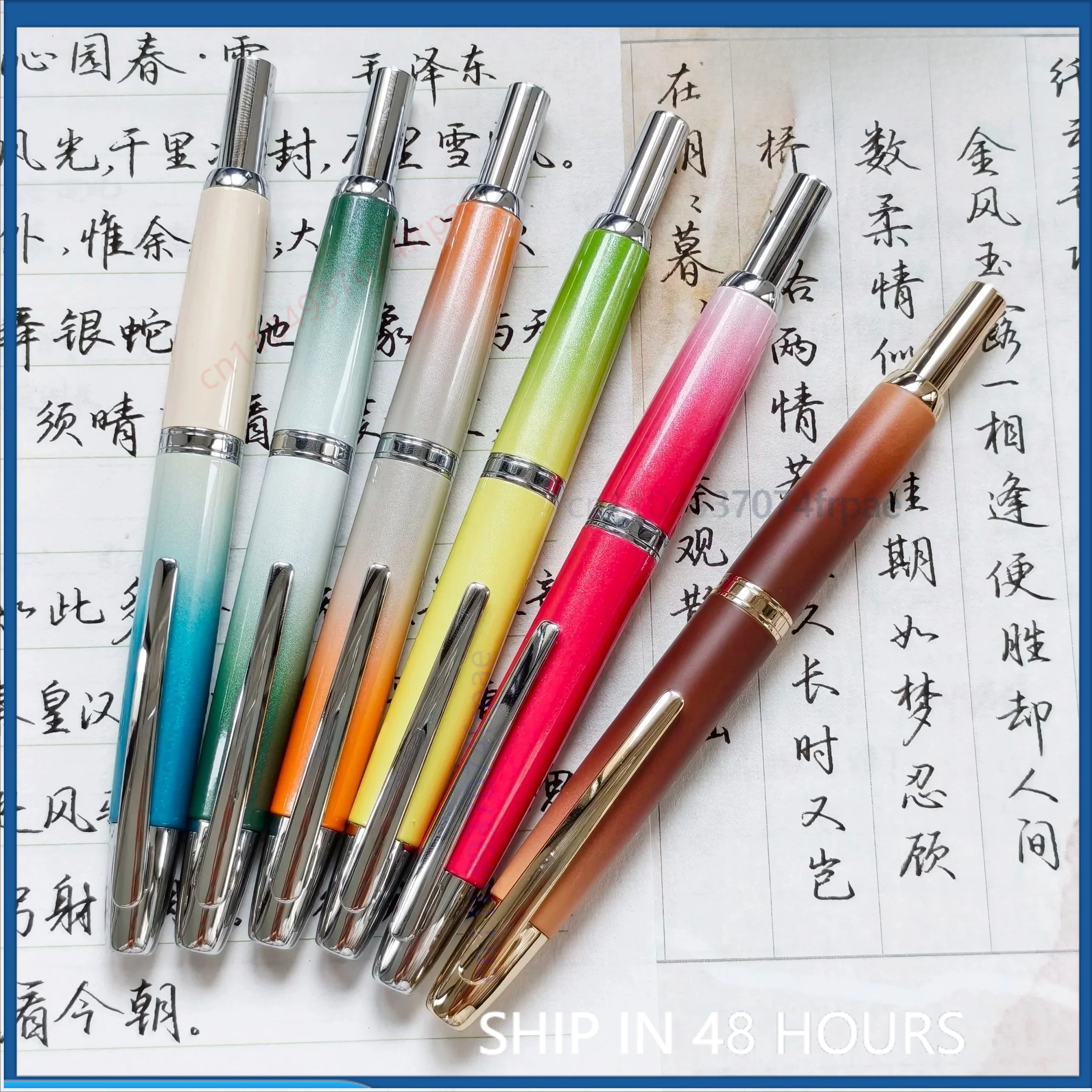 stylo-plume-jinhao-a10-a-pression-sans-capuchon-plume-taillee-a-la-main-ecriture-fluide-pour-usage-quotidien-stylo-de-calligraphie-pour-etudiants