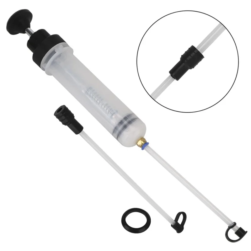 Car Fluid Extractors Pumps Oil Change Syringes With Hose Manual Fuels Suction & Filler Fluid Oil Change Evacuator 200/500ML