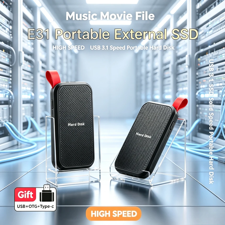 Gaming Console Brands - [Brand+] E31 Portable External SSD High