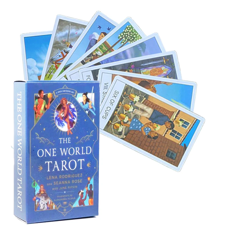 The One World Tarot Cards Deck Work Life And Love Oracle Cards Board Game Divination Fate Entertainment Playing Cards