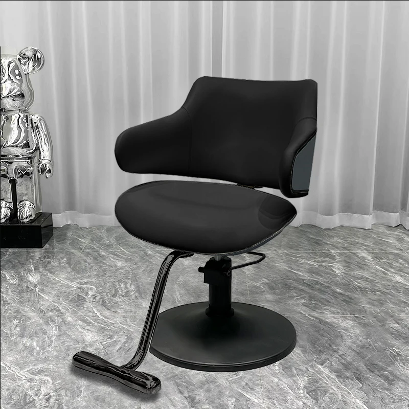 

Barber Shop Chair Wheels Professional Hairdressing Chairs Swivel Salon Hair Stylist Dressing Table Furniture Rotating Items