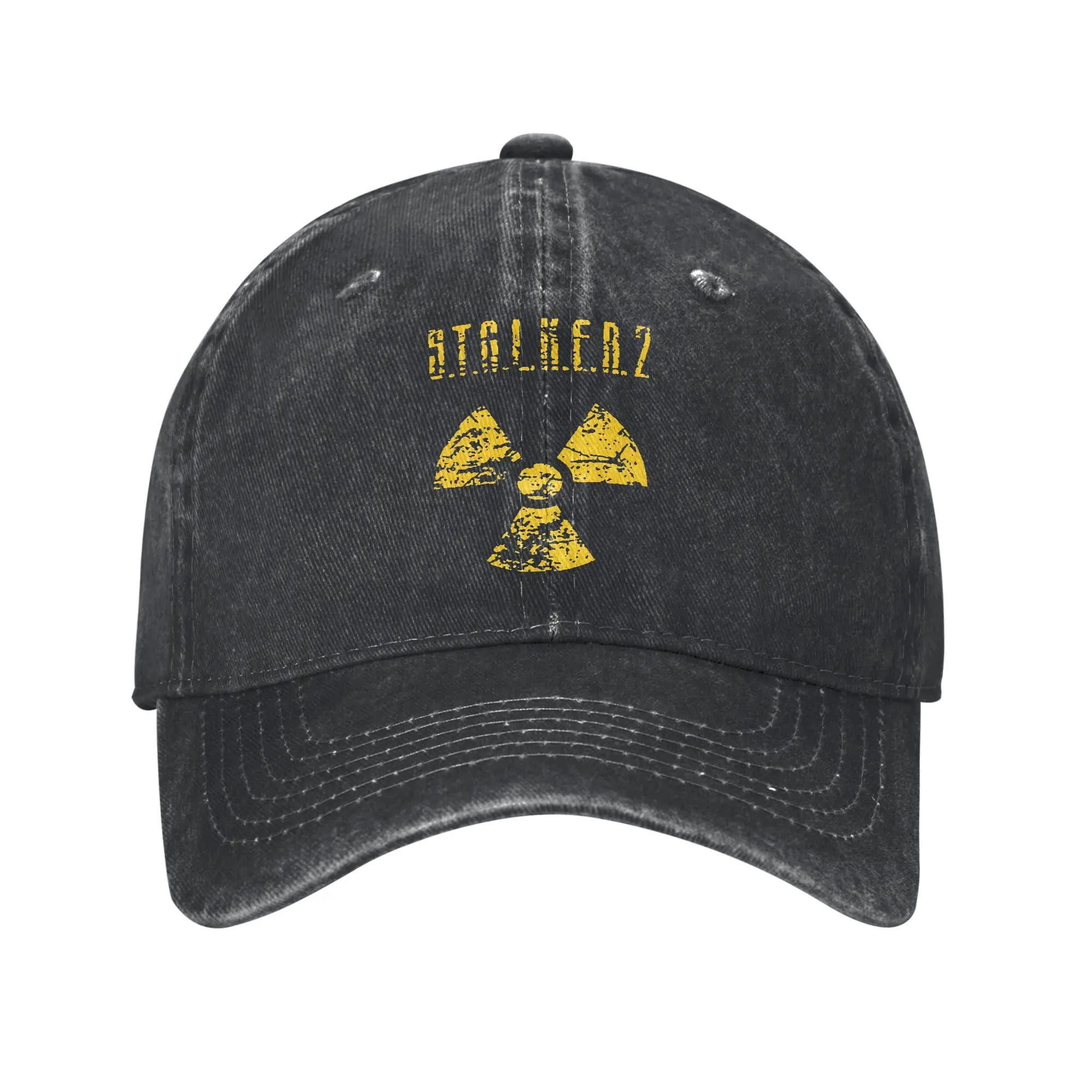 Burst Your Bubble  Baseball Cap Vintage Distressed Denim Stalker 2 Snapback Cap Unisex Style Outdoor Running Golf Adjustable Cap