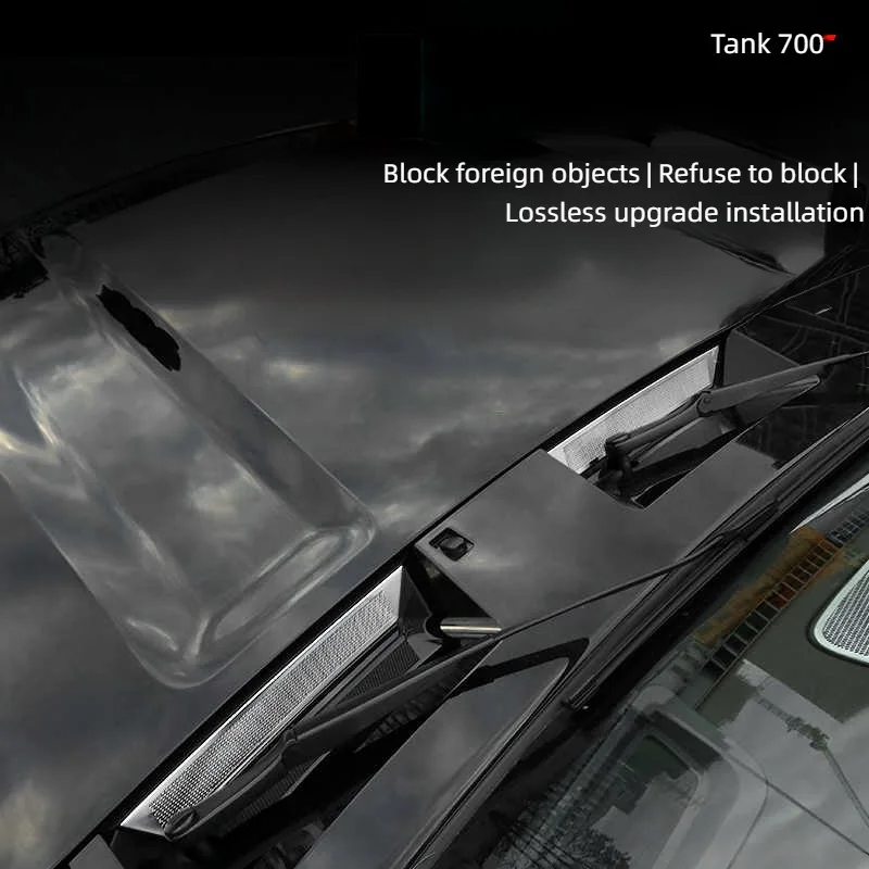 For Great Wall Tank 700 Front Engine Hood Hood Hood, Dust and Willow Fluff Protection Cover, Exterior Modification Accessories