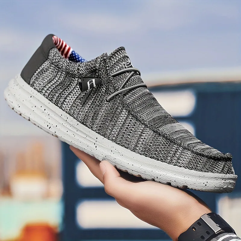 

Men Casual Shoes Slip on Canvas Loafers Comfortable Walking Flats for Man Non Slip Soft Moccasins Sneakers Summer Loafers