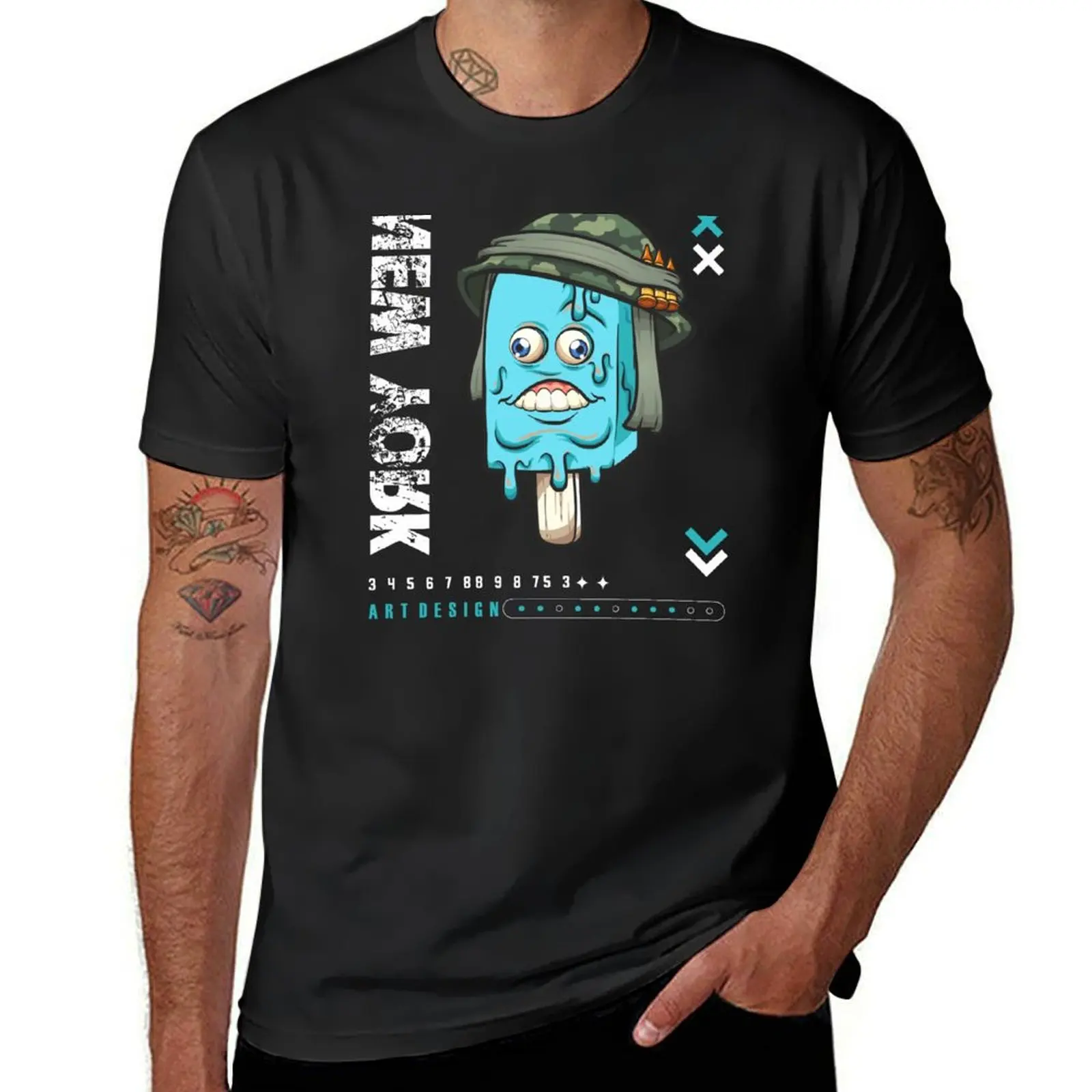 Crazy Ice Lolly. Hilarious Ice Crem Tees for the perfekt Gift for any occasion. T-shirt shirts graphic tees men t shirts