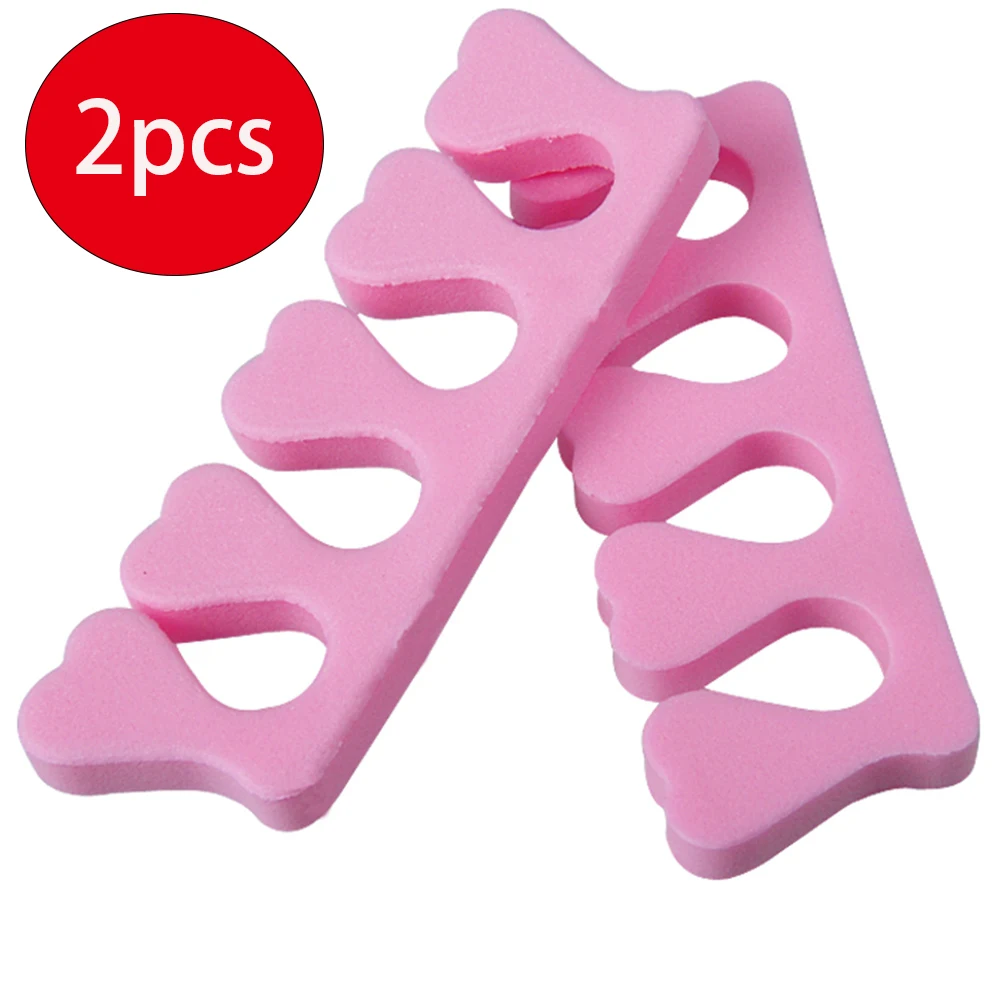 BIUTEE 100/400pcs Nail Art Toes Separators Sponge Soft UV Gel Polish Tools Fingers Foots Manicure Pendicure Salon Manicure Tools
