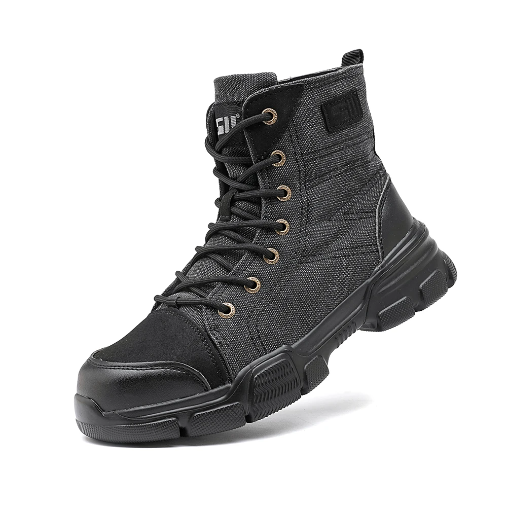Bottes de protection de sécurité chaussures de sécurité de travail bottes de sécurité pour hommes ch