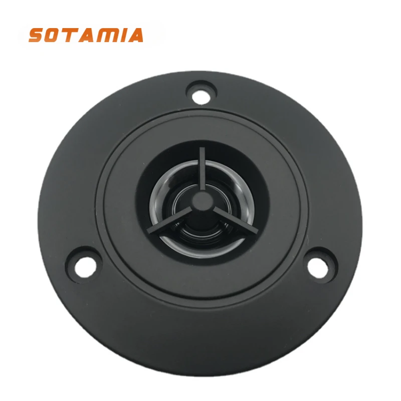 

SOTAMIA 2Pcs 3 Inch Audio Tweeter 74MM 4 Ohm 20W Treble Speaker Home Surround Speaker Loudspeaker Tweeter Repair Accessories