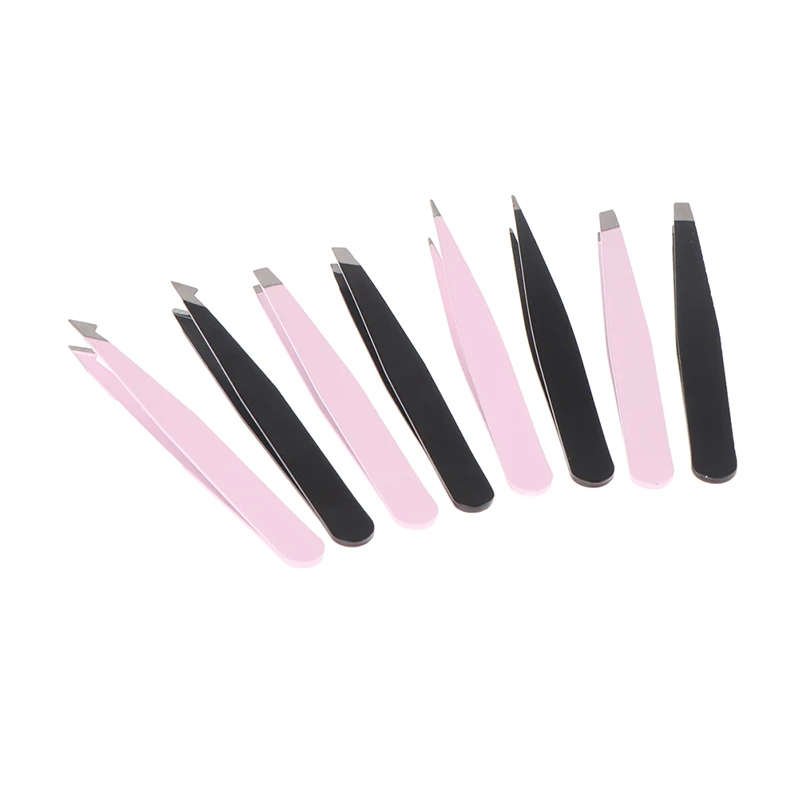 1PC Eyebrow Tweezers Eyebrow Clip Clamps Trimming Tool Tweezers for Hair Beard Removal Makeup Tool