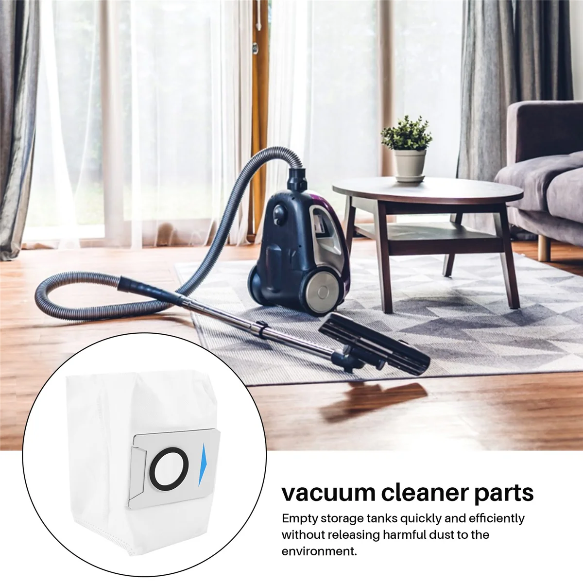 قطع غيار لروبوت ECOVACS DEEBOT X1 OMNI Turbo ، أكياس الغبار ، ملحقات مكنسة كهربائية 10