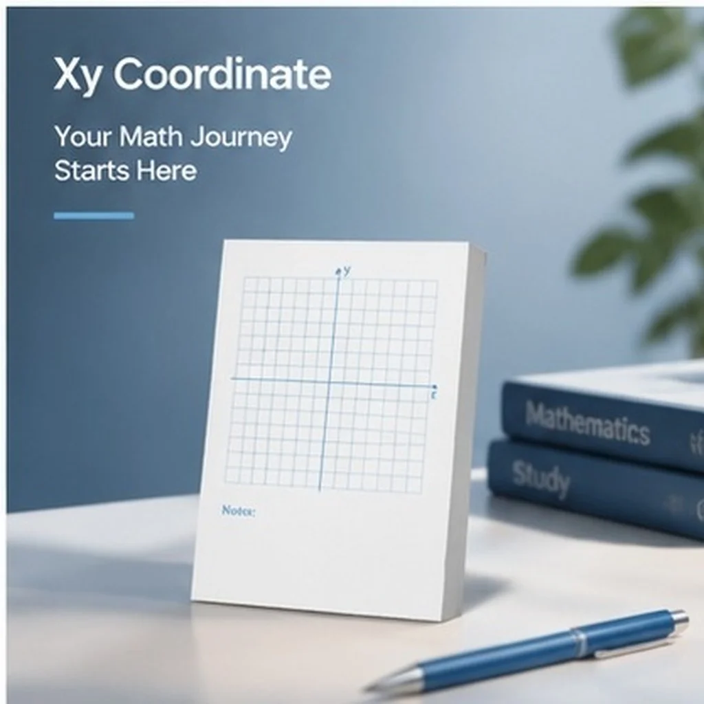 Math Graph Paper Notebooks Grid Design Xy Coordinate System Sheets for Math Exercises Drawing Graphs and Coordinate Plane