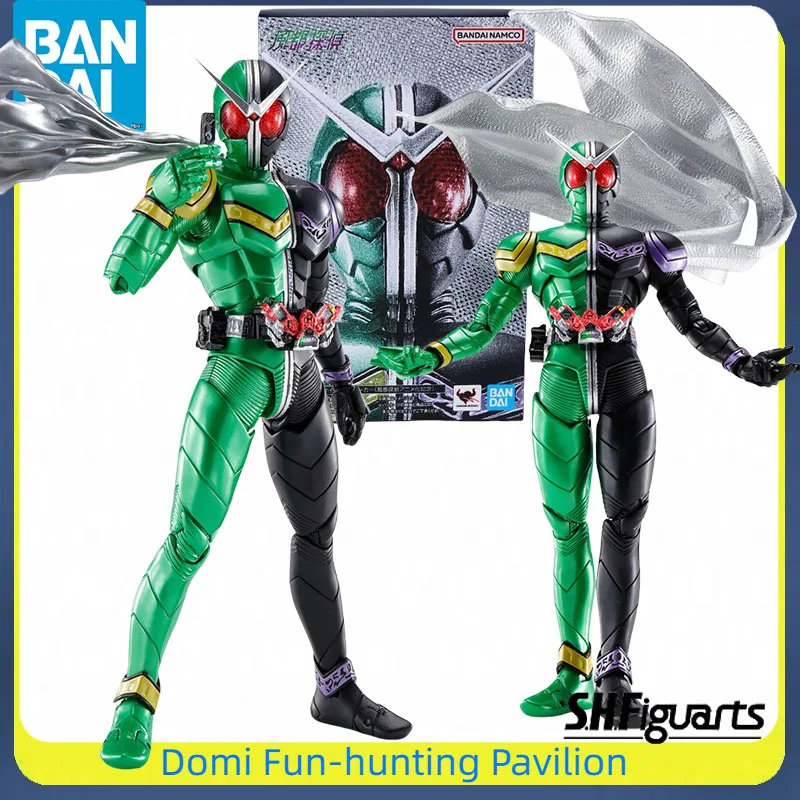 

Bandai Original SHF SHINKOCCHOU SEIHOU Anime Figure KAMEN RIDER DOUBLE CYCLONEJOKER FUUTO PI ANIMATED ANNIVERSARY Finished Model