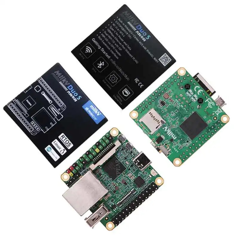 Milk-V Duo Series Options (Not All) Camera/  IO Board / 64MB / 256MB /Duo S 512MB CV1800B/SG2000/SG2002 RISC V Linux Board