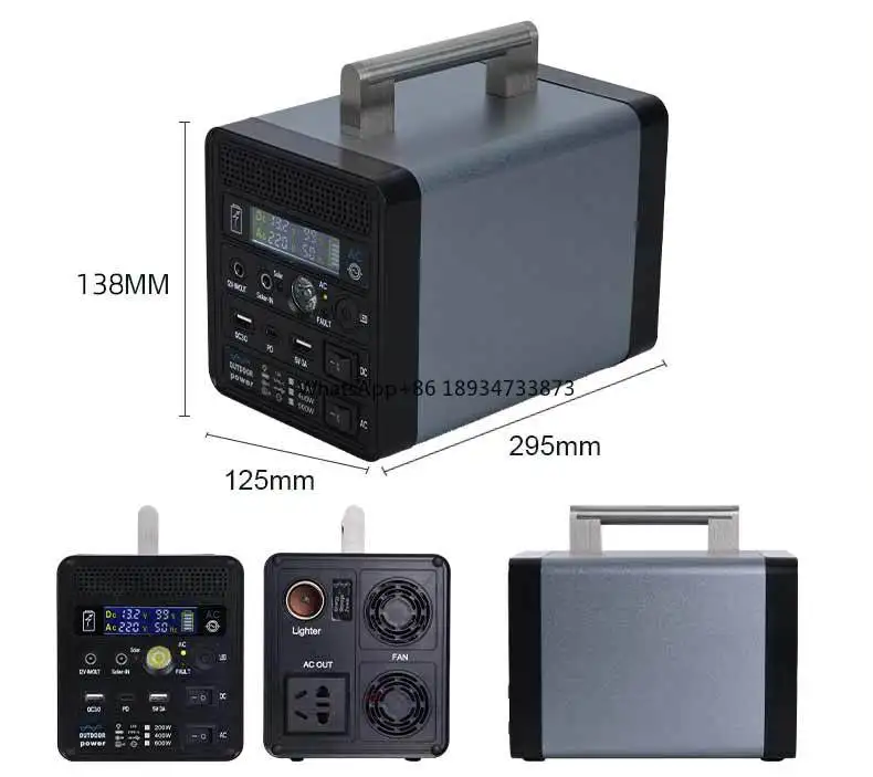 180w 1000w 1500w 2000w Solar Backup Generator Ac Source Power Supply Solar Portable Power Station For Outdoor Camping