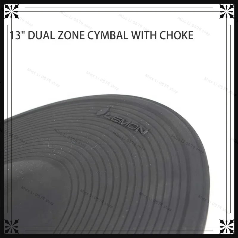 2026new Lemon 13 in Crash Dual (2 Zone) Electronic Cymbal - 13C2