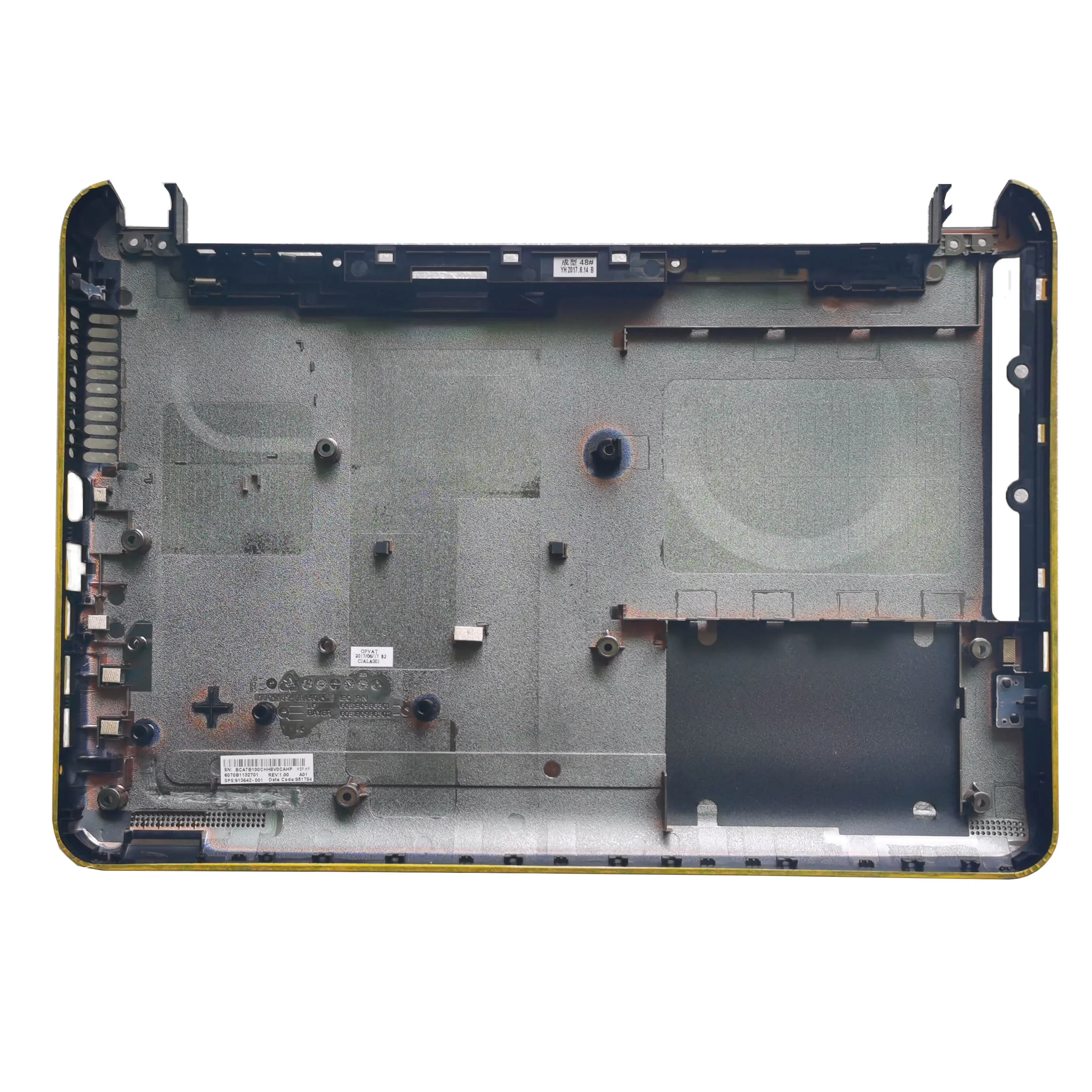 Imagem -04 - Laptop Bottom Base Case para hp 14-ac 14-ay 14-af am aj an 240 g5 248 g4 Tpn-i119 Tpn-i124 Back Capa Óptica Driver Preto Novo