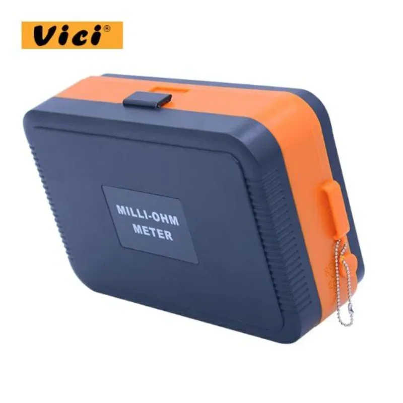 Vici LCD Digital Milli-ohm Meter Resistance Tester 4 Wire Ohm Test Meter Milliohmmeter 0.01 Ohm~2 kOhm VC480C