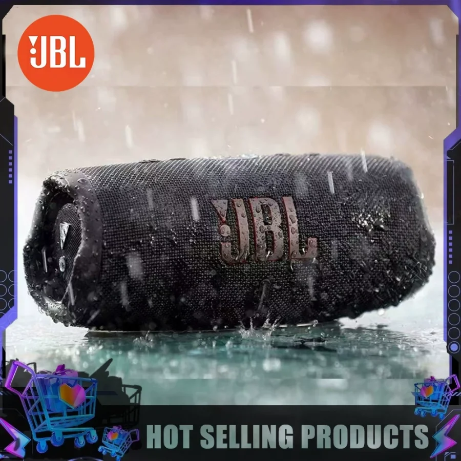 JBL Charge 5, восстановленный портативный Bluetooth-динамик, IP67, водонепроницаемый, 20 часов воспроизведения, PartyBoost Power Bank для путешествий на открытом воздухе