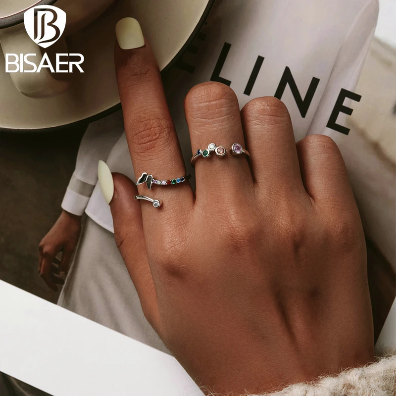 Blasen Ring: Der trendige Schmuck für Frauen mit Charakter – Eine detaillierte Bewertung des BISAER 925er Silber-Bubbles-Rings