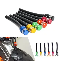 Motorcycle Gas Fuel Cap Single Way Valves Vent Breather Hoses Tubes For Motocross ATV Quad Dirt Pit Bike Fuel Tank Breather Pipe