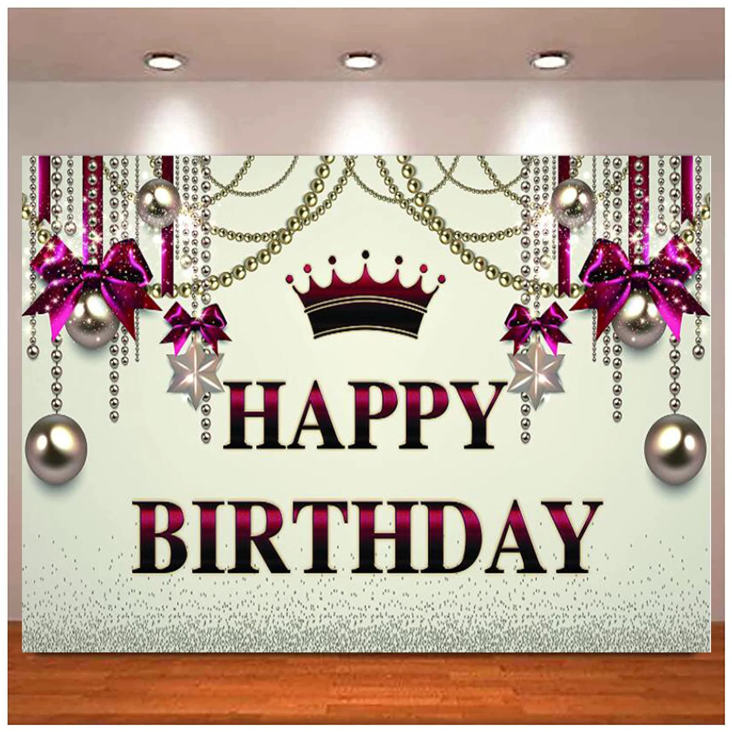 Fondo de fotografía para fiesta de feliz cumpleaños, cartel de Banner de regalo para hombres y mujeres, suministros de decoraciones para fiesta interior y exterior