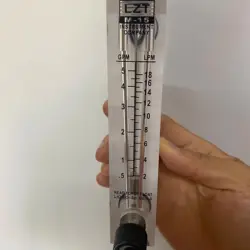 LZM-15T-caudalímetro de líquido PMMA, Panel rotámetro con válvula de Control, 0,2-2LPM 0,2-3LPM 0,5-4LPM 1-7LPM 10-100L/H