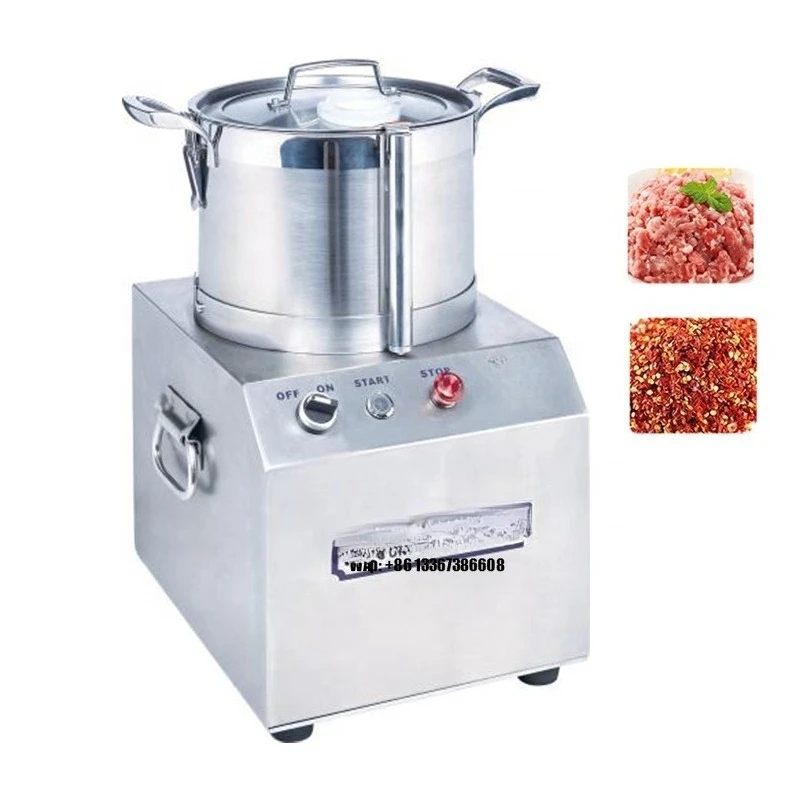 

Food Processing Equipment 3L-15L Vegetable Meat Cutting Machine Full Stainless Steel Food Fritter Commercial