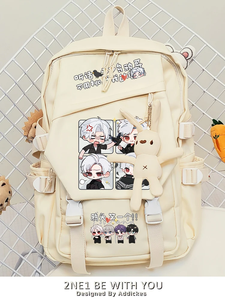 Anime Love and Deepspace Sylus Zayne Xavier Rafayel Cosplay schoolbag backpack Cartoon satchel knapsack Ornament Xmas Gifts