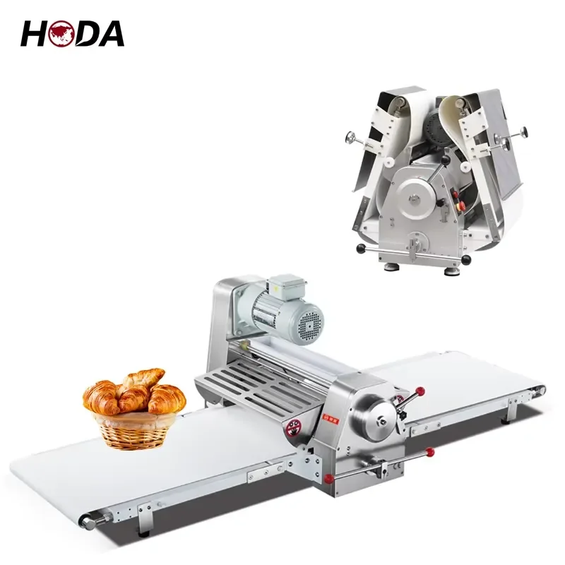 Automatic Dough Sheeter Manual Countertop Roller hine Home Bakery Pastry Noodle Maker Kitchen Baking Equipment