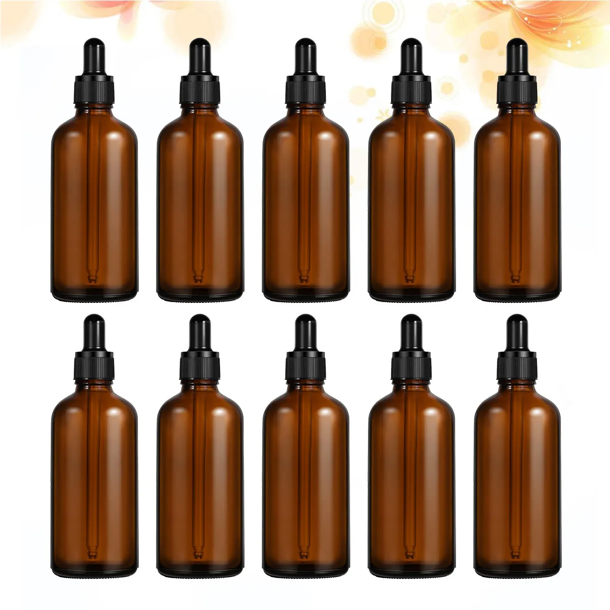 10Pcs Essential Oil Bottles Empty Refillable Dropper Bottles Travel Perfume Carrier DIY Blends Aromatherapy Refillable Bottle view 3