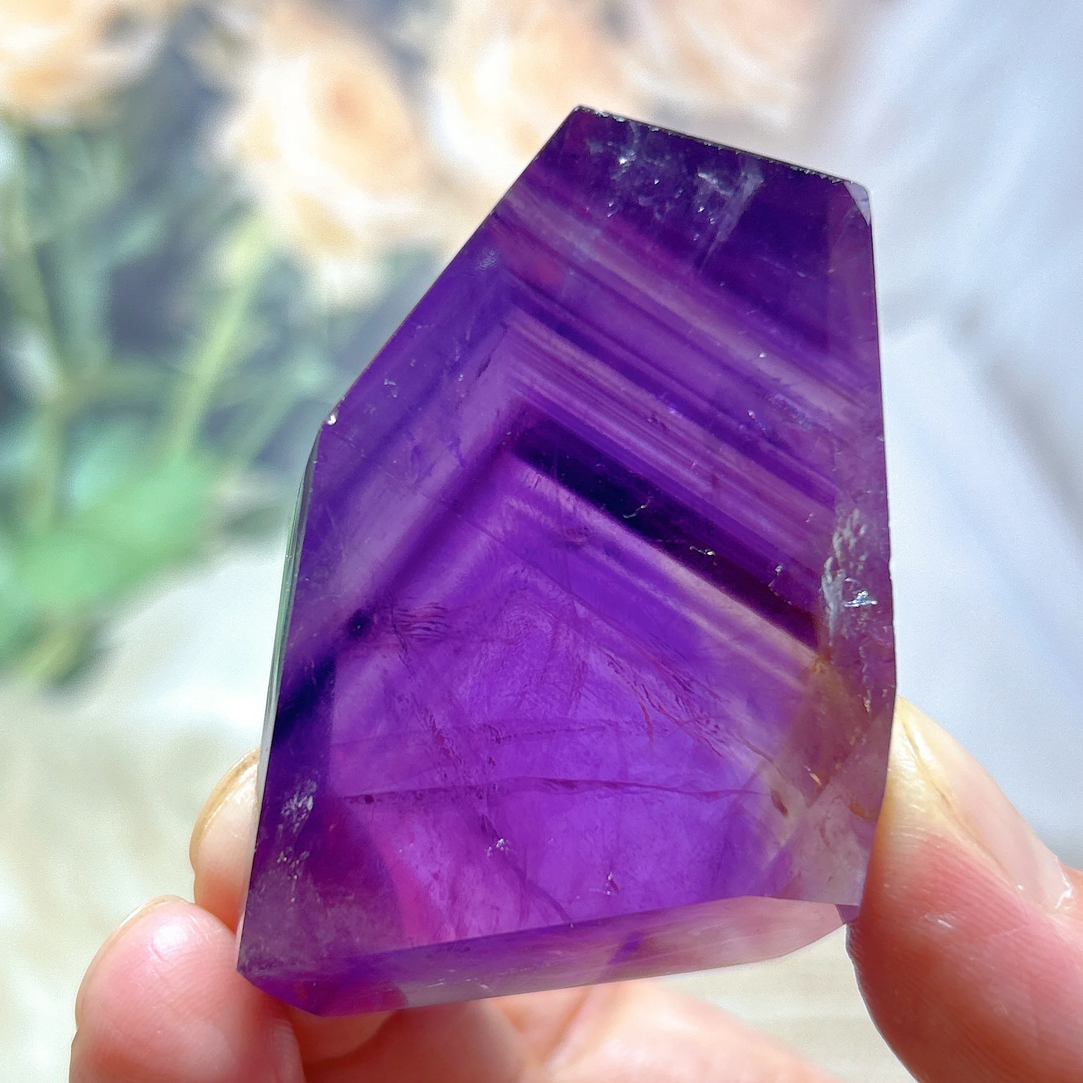 

Amethyst Free Form Flame Rainbow High Quality Natural Crystals Healing Home Decorations Room Decor Gift Mineral Stone Jewelry