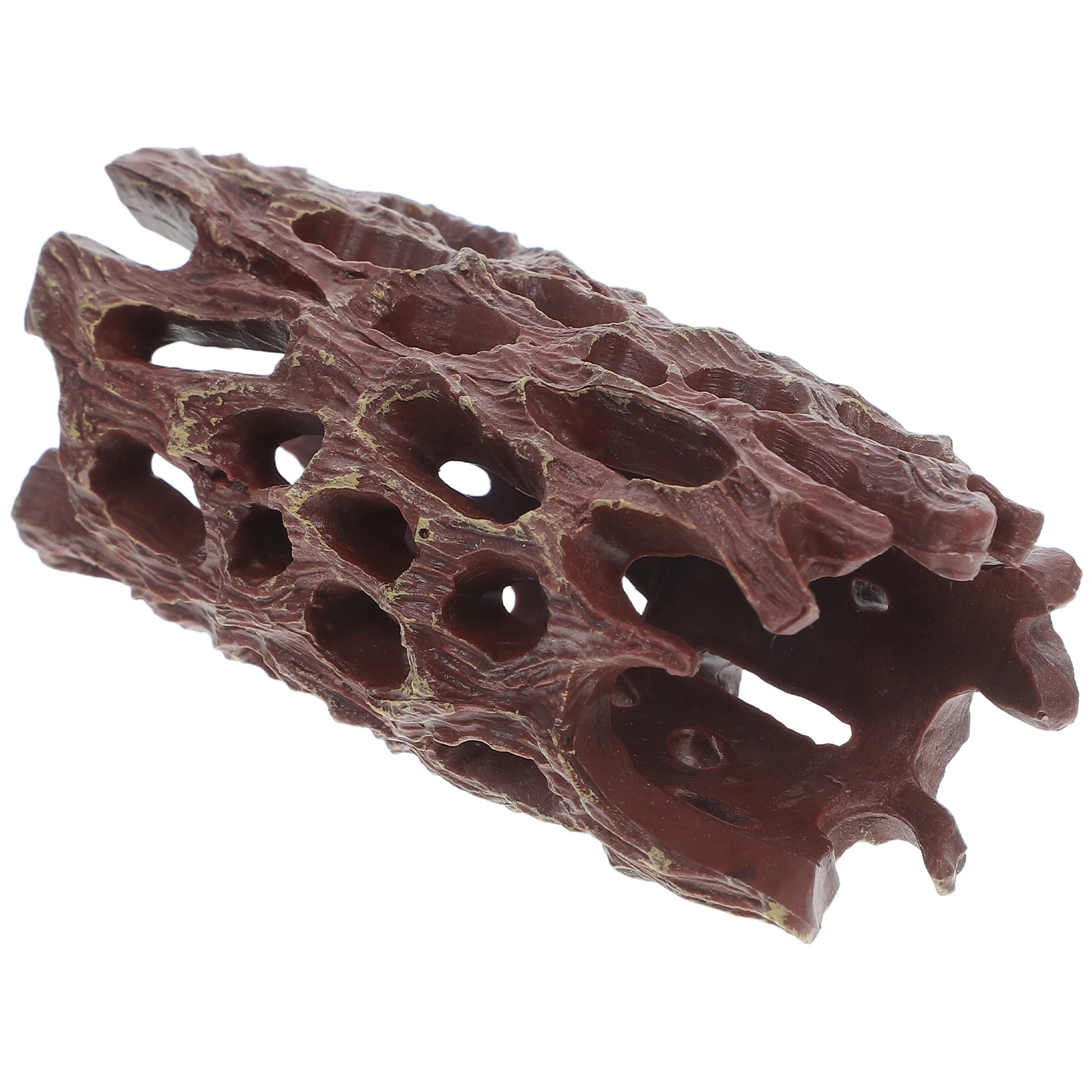 

Fish Shrimp Hideout House Tank Decorations Reptile Tree Bark Cave Safe Shelter Breeding Aquarium L scape Accessory Small Hiding
