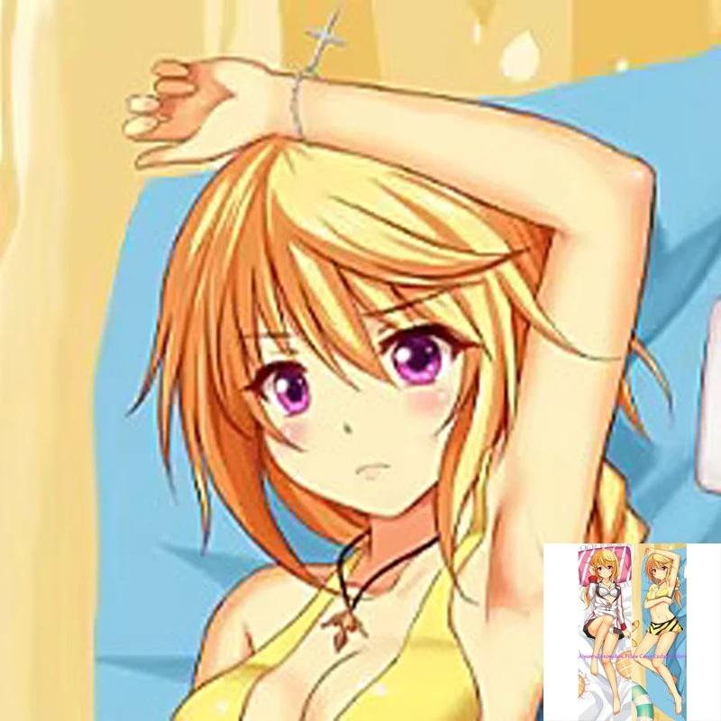 

Anime Pillow Cover Dakimakura Charlotte Dunois 2 Side Printed Hugging Body Pillowcase Cushion Cover Bedding Decor